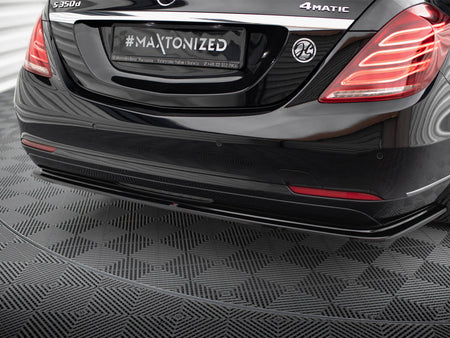 Maxton Design Central Rear Splitter V.2 Mercedes-Benz S W222 - ME-S-222-RD2G - Image 3