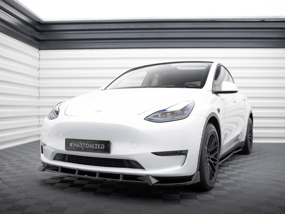 Maxton Design Front Splitter V.1 Tesla Model Y - TE-MODELY-1-FD1G - Image 2