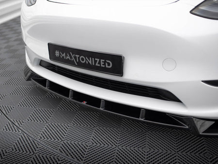 Maxton Design Front Splitter V.1 Tesla Model Y - TE-MODELY-1-FD1G - Image 4