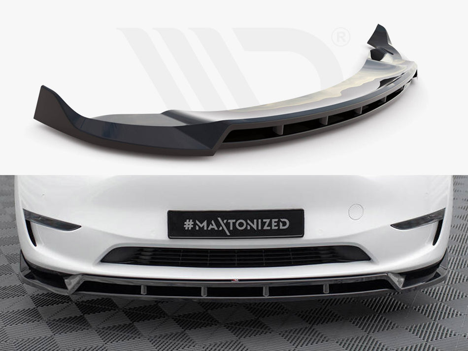 MAXTON DESIGN Front Splitter V.2 Tesla Model Y