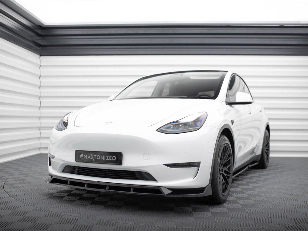 Maxton Design Front Splitter V.2 Tesla Model Y - TE-MODELY-1-FD2G+FD2RG - Image 2
