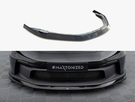 Maxton Design Front Splitter Porsche 911 992 GT3 - PO-911-992-GT3-FD1G - Image 1