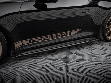 Maxton Design Side Skirts Diffusers Porsche 911 992 GT3 - PO-911-992-GT3-SD1G - Image 3