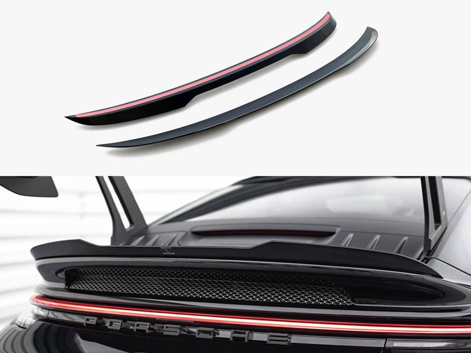 Maxton Design Lower Spoiler CAP Porsche 911 992 GT3 - PO-911-992-GT3-CAP2G - Image 1