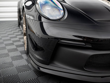 Maxton Design Front Bumper Wings (Canards) Porsche 911 992 GT3 - PO-911-992-GT3-CAN1 - Image 3