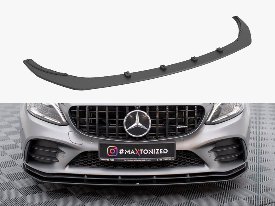 Street PRO Front Splitter Mercedes-AMG C43 Coupe C205 Facelift