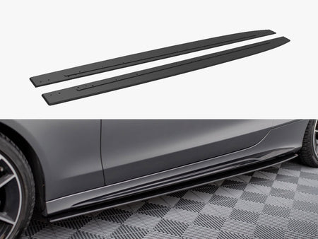 Maxton Design Street PRO Side Skirts Diffusers Mercedes-AMG C43 Coupe C205 Facelift - MEC205F43CCNC-SD1B - Image 1
