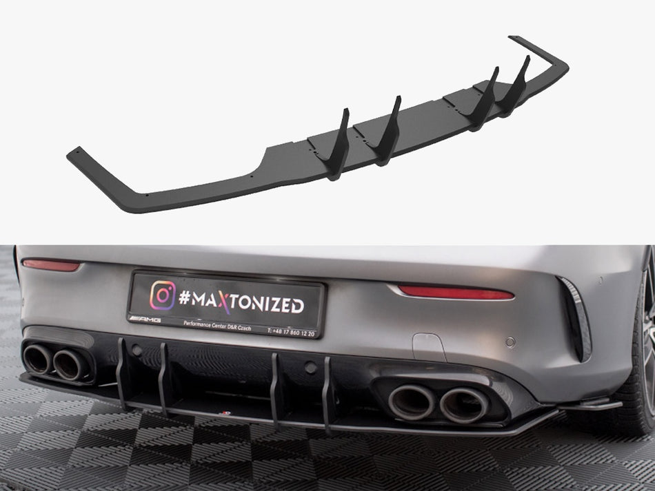 Maxton Design Street PRO Rear Diffuser Mercedes-AMG C43 Coupe C205 Facelift - MEC205F43CCNC-RS1B - Image 1