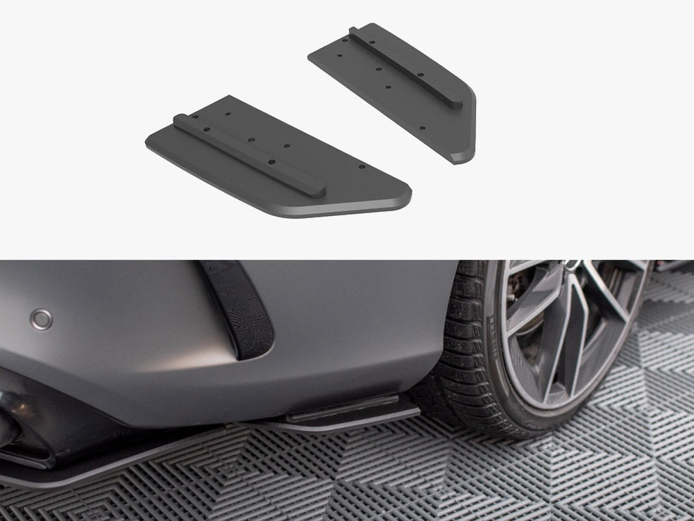 Maxton Design Street Pro Rear Side Splitters Mercedes-AMG C43 Coupe C205 Facelift - MEC205F43CCNC-RSD1B - Image 1
