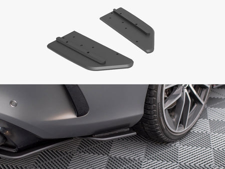 Maxton Design Street Pro Rear Side Splitters Mercedes-AMG C43 Coupe C205 Facelift - MEC205F43CCNC-RSD1B - Image 1