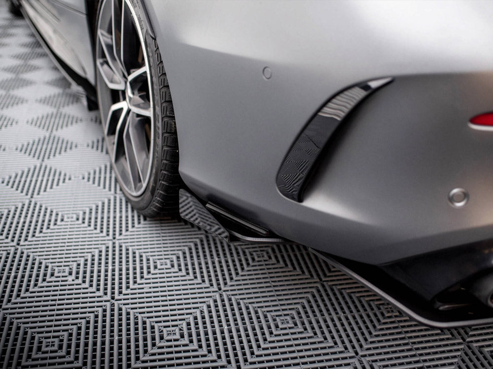 Maxton Design Street Pro Rear Side Splitters + Flaps Mercedes-AMG C43 Coupe C205 Facelift - MEC205F43CCNC-RSD1B+RSF1G - Image 3