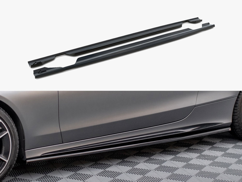 Maxton Design Side Skirts Diffusers Mercedes-AMG C43 Coupe C205 Facelift - ME-C-205F-43-C-SD1G - Image 1