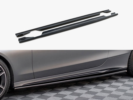 Maxton Design Side Skirts Diffusers Mercedes-AMG C43 Coupe C205 Facelift - ME-C-205F-43-C-SD1G - Image 1