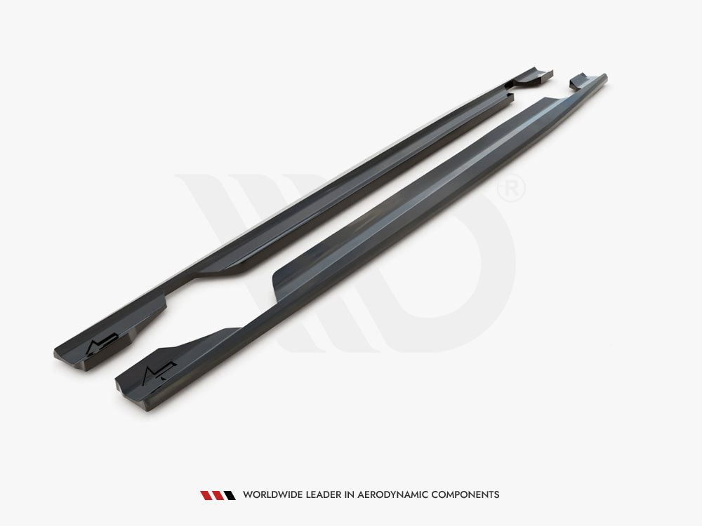 Maxton Design Side Skirts Diffusers Mercedes-AMG C43 Coupe C205 Facelift - ME-C-205F-43-C-SD1G - Image 5