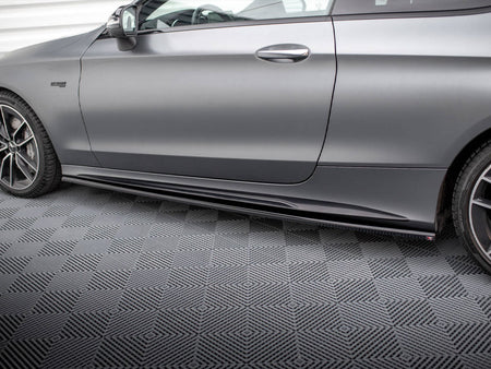 Maxton Design Side Skirts Diffusers Mercedes-AMG C43 Coupe C205 Facelift - ME-C-205F-43-C-SD1G - Image 3