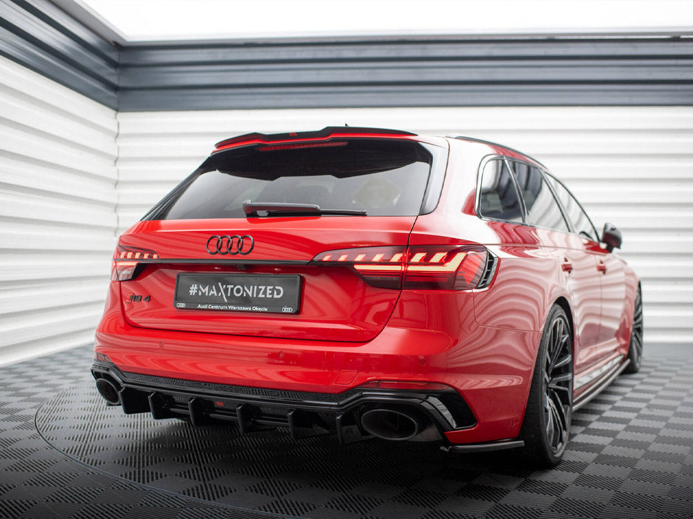 Maxton Design Spoiler CAP Audi RS4 B9 Avant - AU-RS4-B9-AV-CAP1G - Image 2