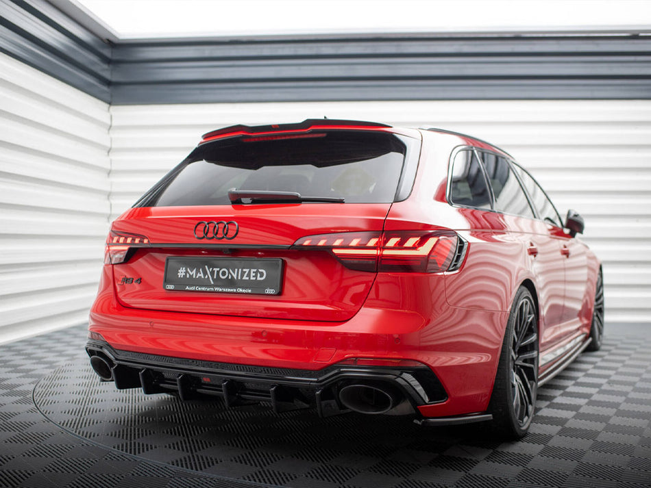 Maxton Design Spoiler CAP Audi RS4 B9 Avant - AU-RS4-B9-AV-CAP1G - Image 2
