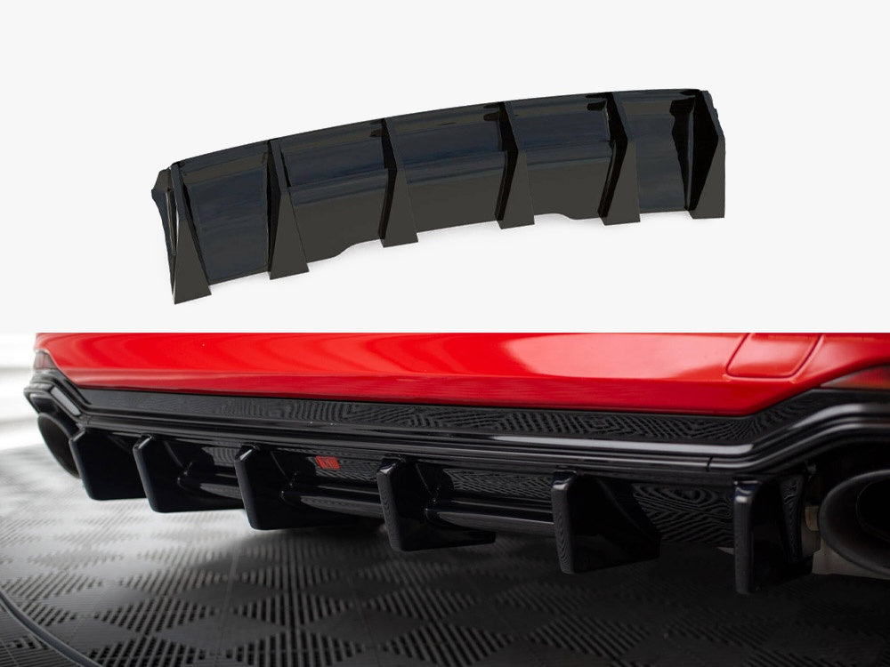 Maxton Design Rear Valance Audi RS4 B9 / B9 Facelift - AU-RS4-B9-AV-RS1G - Image 1