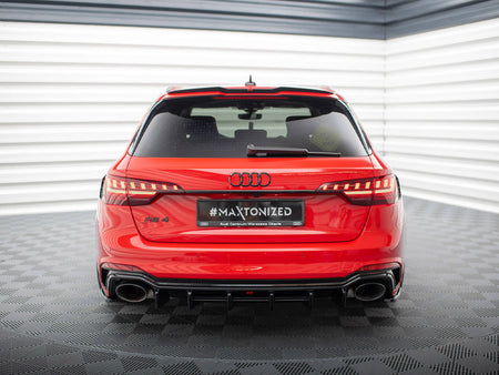 Maxton Design Rear Valance Audi RS4 B9 / B9 Facelift - AU-RS4-B9-AV-RS1G - Image 3