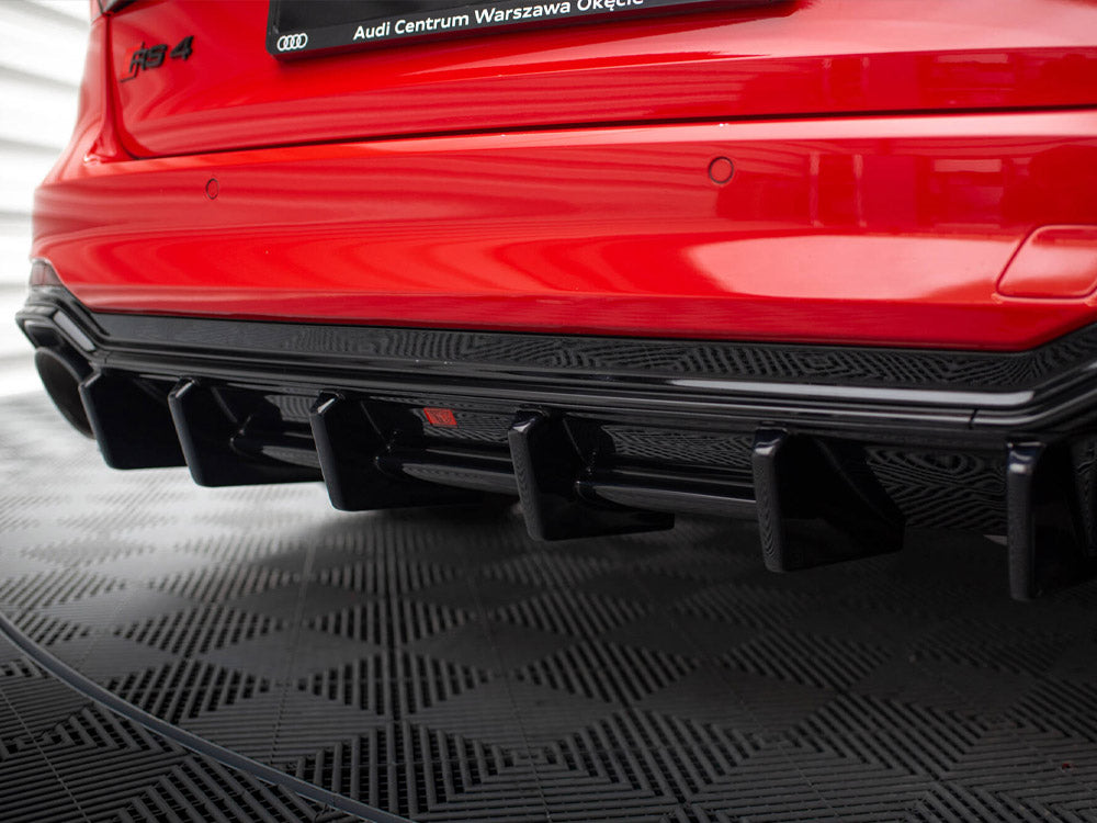 Maxton Design Rear Valance Audi RS4 B9 / B9 Facelift - AU-RS4-B9-AV-RS1G - Image 4
