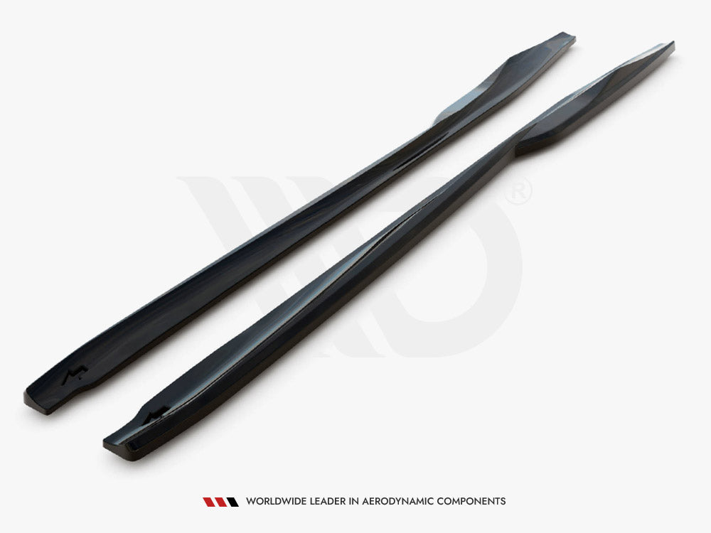 Maxton Design Side Skirts Diffusers Nissan GTR R35 2nd Facelift - NI-GTR-4F3-SD1G - Image 4