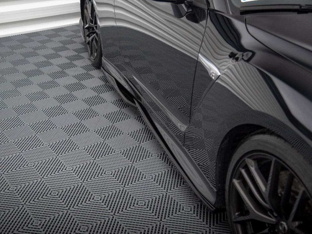 Maxton Design Side Skirts Diffusers Nissan GTR R35 2nd Facelift - NI-GTR-4F3-SD1G - Image 3