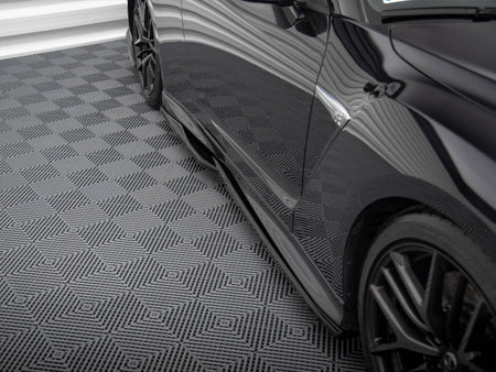 Maxton Design Side Skirts Diffusers Nissan GTR R35 2nd Facelift - NI-GTR-4F3-SD1G - Image 3