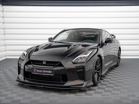 Maxton Design Street PRO Front Splitter Nissan GTR R35 2nd Facelift - NIGTR4F3CNC-FD1B - Image 2
