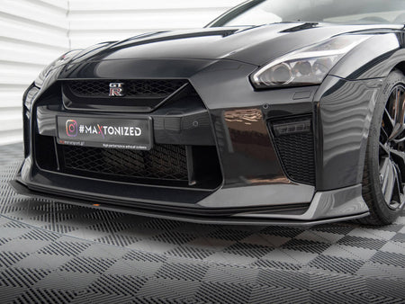 Maxton Design Street PRO Front Splitter Nissan GTR R35 2nd Facelift - NIGTR4F3CNC-FD1B - Image 4