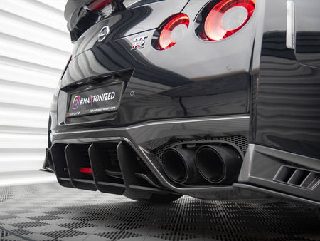 Maxton Design Street PRO Rear Diffuser Nissan GTR R35 2nd Facelift - NIGTR4F3CNC-RS1B - Image 4