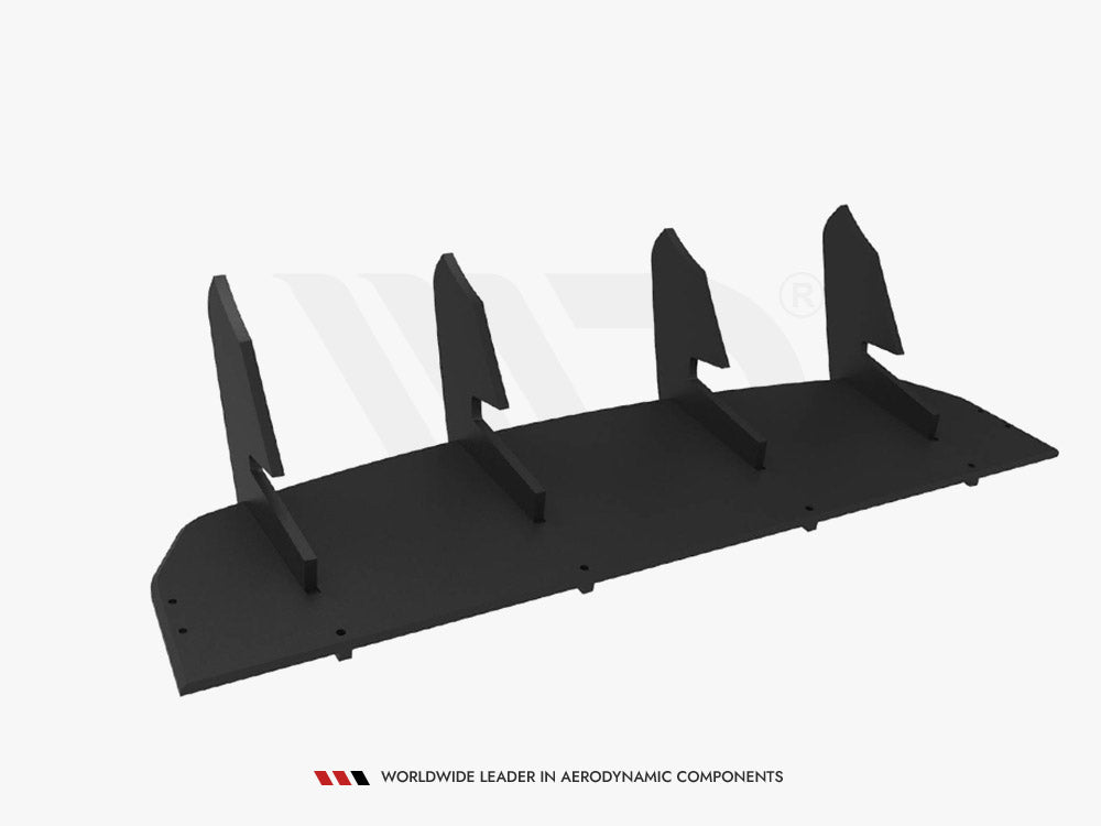 Maxton Design Street PRO Rear Diffuser Nissan GTR R35 2nd Facelift - NIGTR4F3CNC-RS1B - Image 6