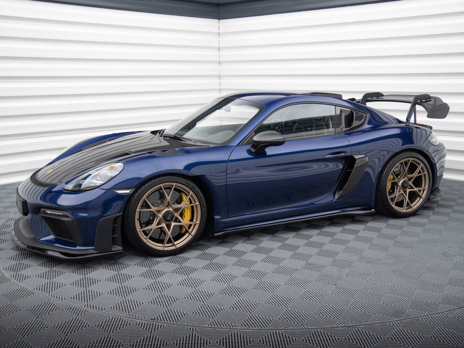 Maxton Design Side Skirts Diffusers Porsche 718 Cayman GT4 RS 982c - PO-CA-718-GT4-RS-SD1G - Image 2