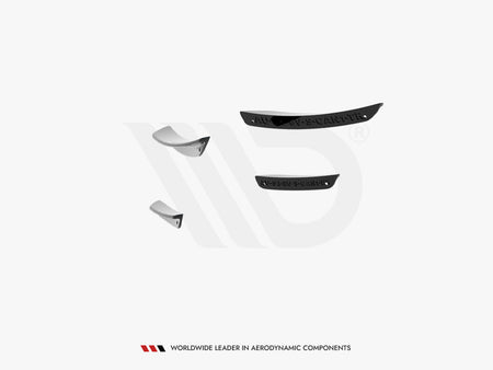 Front Bumper Wings (Canards) Audi S3 / A3 S-Line 8V Sedan / Cabrio