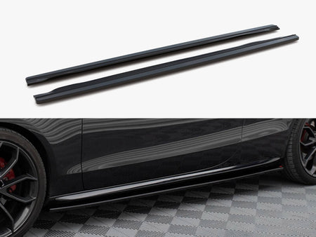 Maxton Design Side Skirts Diffusers Audi S5 / A5 / A5 S-line 8T / 8T FL - AU-A5-SLINE-SD1G - Image 1