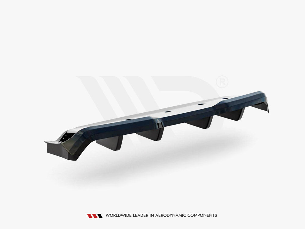 Maxton Design Central Rear Splitter (Vertical Bars) Nissan GTR R35 Facelift - NI-GTR-4F3-RD1G+RD2G - Image 5