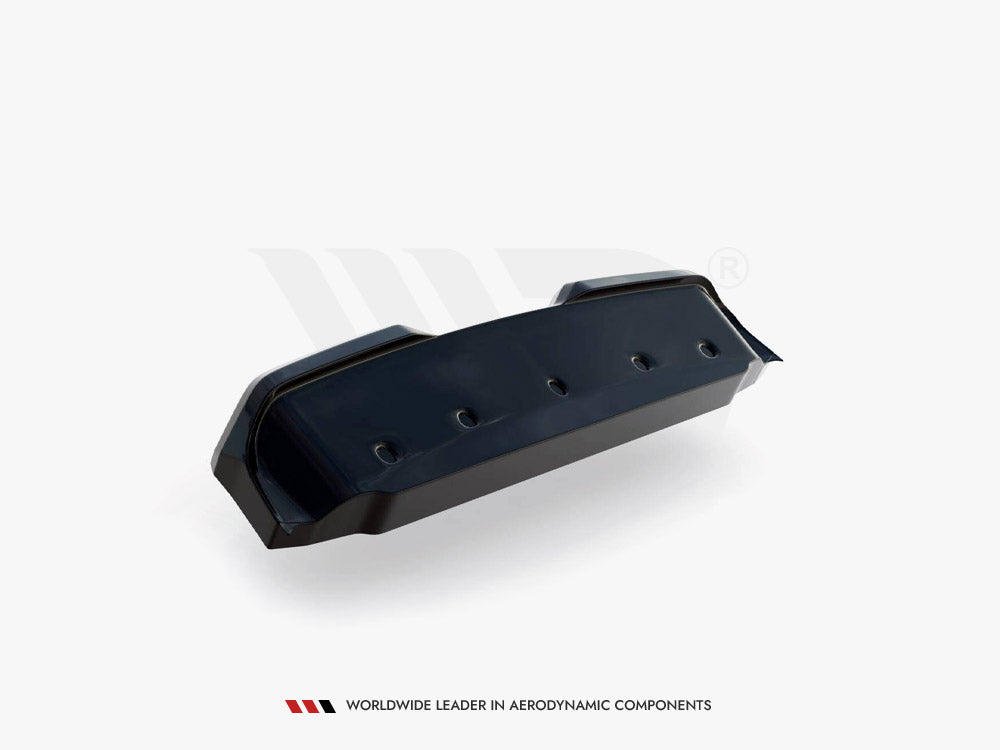 Maxton Design Central Rear Splitter (Vertical Bars) Nissan GTR R35 Facelift - NI-GTR-4F3-RD1G+RD2G - Image 6