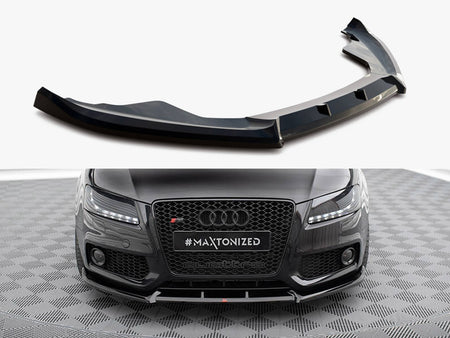 Maxton Design Front Splitter V.2 Audi S5 / A5 S-Line 8T - AU-S5-1-FD1G - Image 1