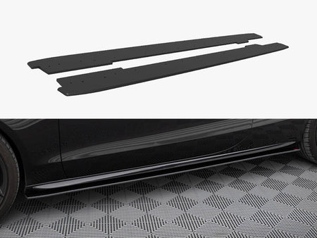 Maxton Design Street PRO Side Skirts Diffusers Audi A5 / A5 S-Line / S5 Coupe / Cabrio 8T / 8T Facelift - AUS51CNC-SD1B - Image 1