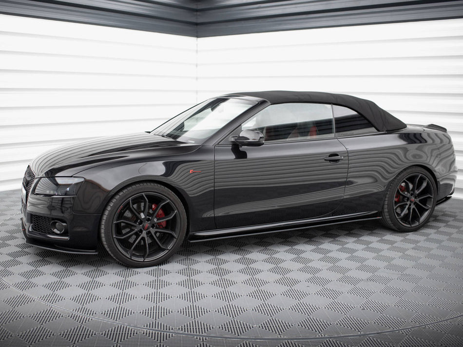 Street PRO Side Skirts Diffusers Audi A5 / A5 S-Line / S5 Coupe / Cabrio 8T / 8T Facelift