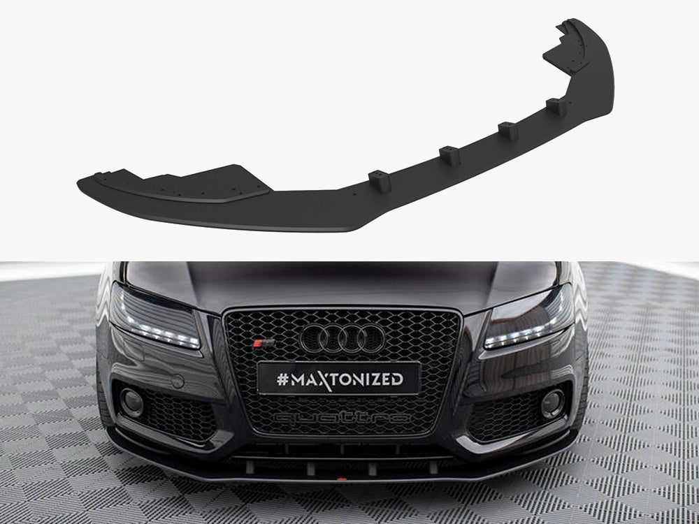 Maxton Design Street PRO Front Splitter Audi S5 / A5 S-Line 8T - AUS51CNC-FD1B - Image 1