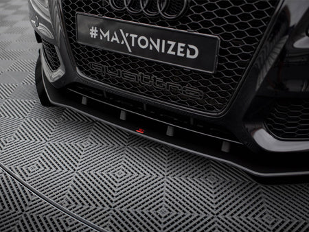 Maxton Design Street PRO Front Splitter + Flaps Audi S5 / A5 S-Line 8T - AUS51CNC-FD1B+FSF1G - Image 4