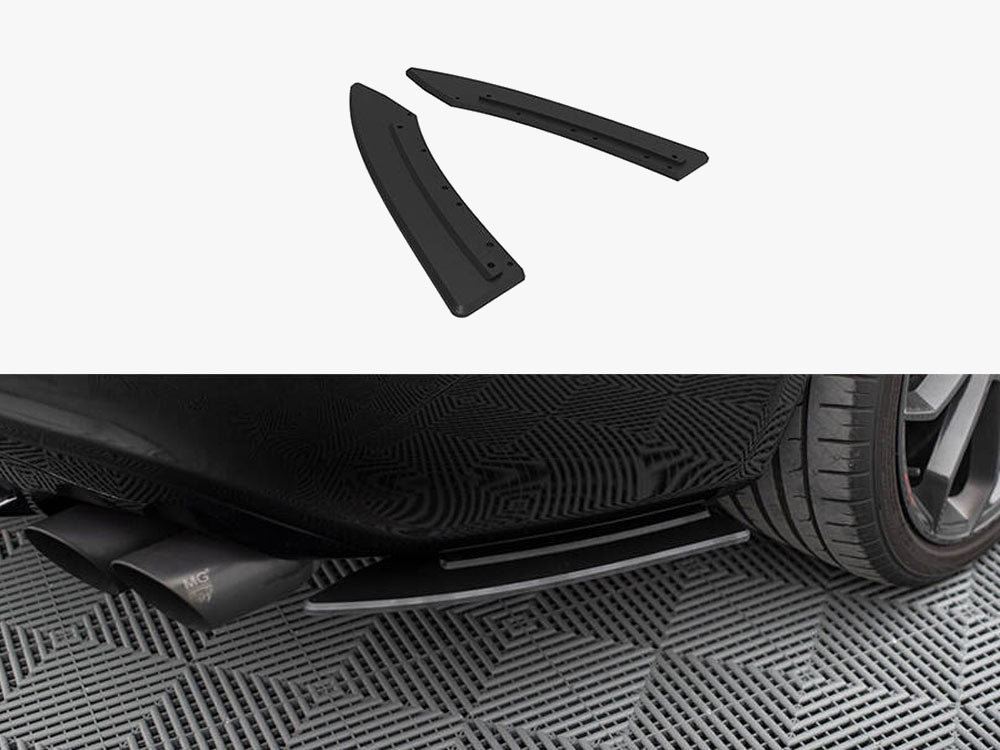 Maxton Design Street Pro Rear Side Splitters Audi S5 / A5 S-Line Coupe / Cabrio 8T - AUS51CNC-RSD1B - Image 1