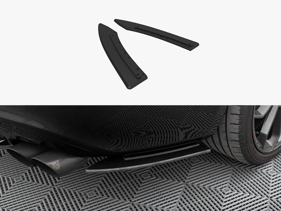 Maxton Design Street Pro Rear Side Splitters Audi S5 / A5 S-Line Coupe / Cabrio 8T - AUS51CNC-RSD1B - Image 1