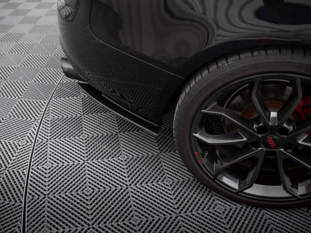 Maxton Design Street Pro Rear Side Splitters Audi S5 / A5 S-Line Coupe / Cabrio 8T - AUS51CNC-RSD1B - Image 4