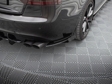 Maxton Design Street Pro Rear Side Splitters + Flaps Audi S5 / A5 S-Line Coupe / Cabrio 8T - AUS51CNC-RSD1B+RSF1G - Image 3