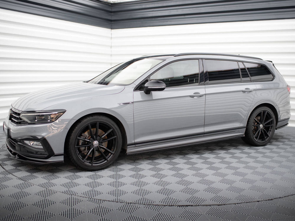 Maxton Design Side Skirts Diffusers Volkswagen Passat R-Line B8 Facelift - VW-PA-B8F-RLINE-SD1G - Image 2