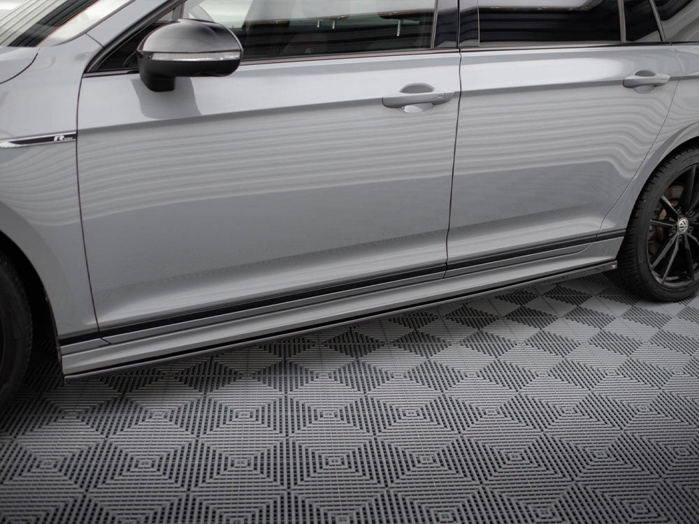 Maxton Design Side Skirts Diffusers Volkswagen Passat R-Line B8 Facelift - VW-PA-B8F-RLINE-SD1G - Image 3