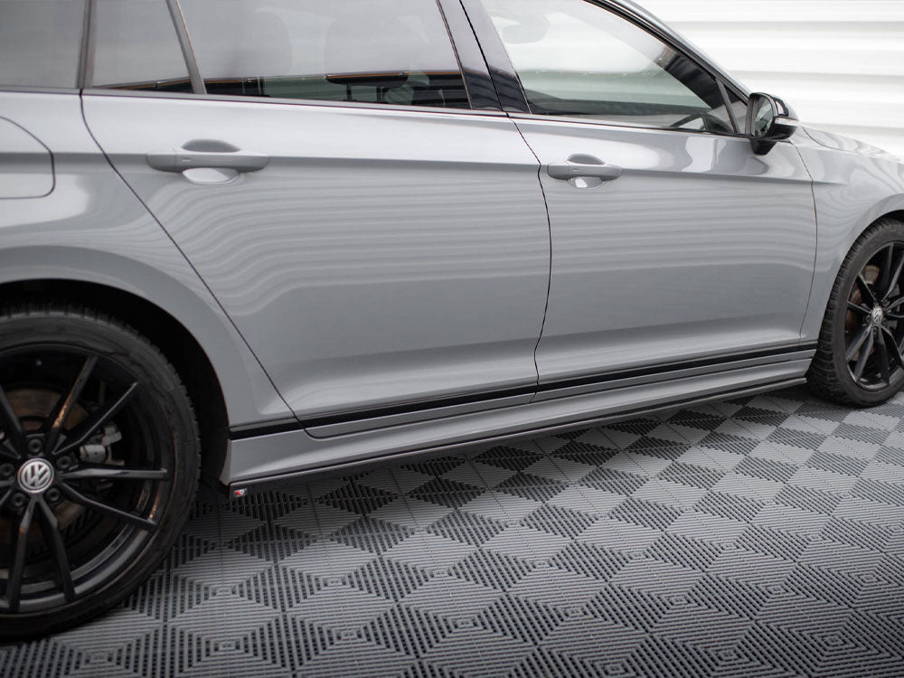 Maxton Design Side Skirts Diffusers Volkswagen Passat R-Line B8 Facelift - VW-PA-B8F-RLINE-SD1G - Image 4