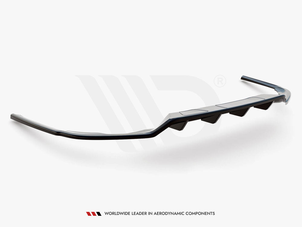 Maxton Design Rear Splitter (Vertical Bars) Volkswagen Passat R-Line B8 Facelift - VW-PA-B8F-RLINE-RD1G+RD2G - Image 5