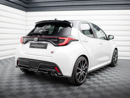 Maxton Design Rear Splitter (Vertical Bars) Toyota Yaris GR Sport Mk4 - TO-YA-4-GRSPORT-RSD1G+RD1G - Image 3